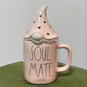 Rae Dunn Soul Mate Gnome Mug NWT